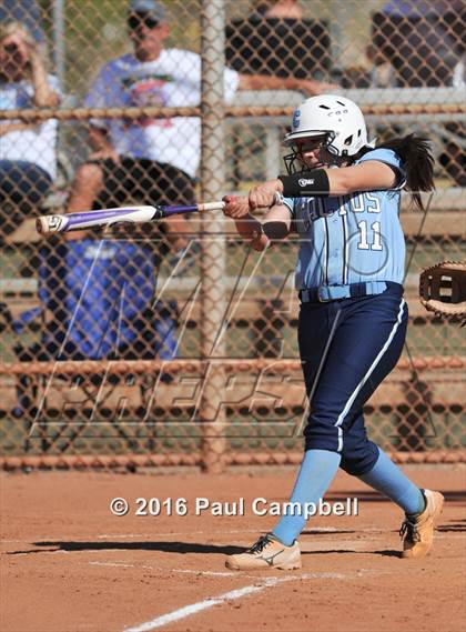 Thumbnail 2 in Chandler vs Cactus (Desert Mountain Softball Invitational) photogallery.