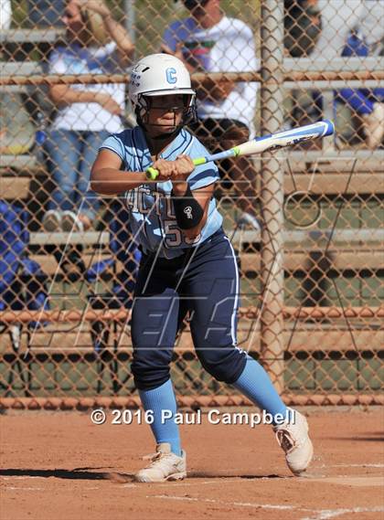Thumbnail 3 in Chandler vs Cactus (Desert Mountain Softball Invitational) photogallery.