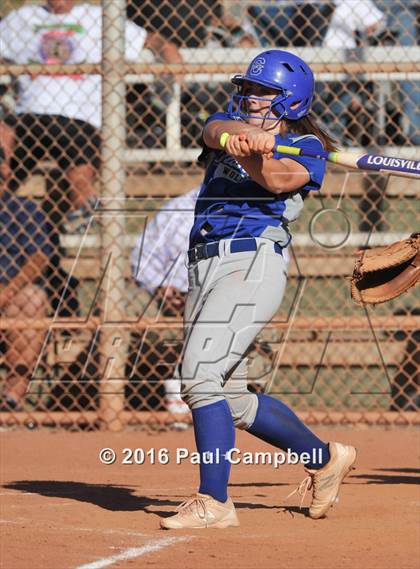 Thumbnail 2 in Chandler vs Cactus (Desert Mountain Softball Invitational) photogallery.