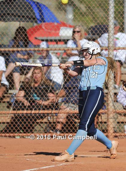Thumbnail 1 in Chandler vs Cactus (Desert Mountain Softball Invitational) photogallery.