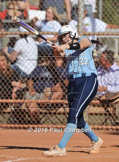 Thumbnail 3 in Chandler vs Cactus (Desert Mountain Softball Invitational) photogallery.