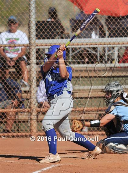 Thumbnail 1 in Chandler vs Cactus (Desert Mountain Softball Invitational) photogallery.