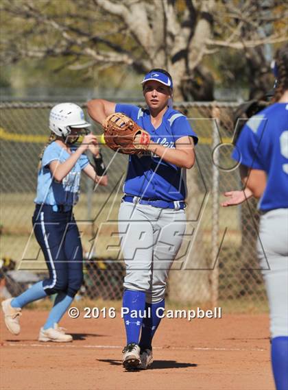 Thumbnail 2 in Chandler vs Cactus (Desert Mountain Softball Invitational) photogallery.