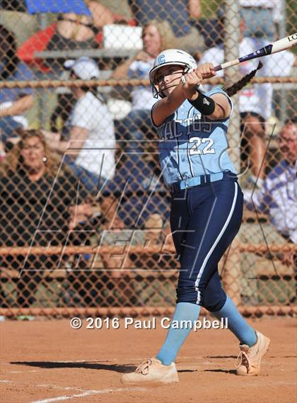 Thumbnail 2 in Chandler vs Cactus (Desert Mountain Softball Invitational) photogallery.