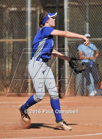 Thumbnail 1 in Chandler vs Cactus (Desert Mountain Softball Invitational) photogallery.