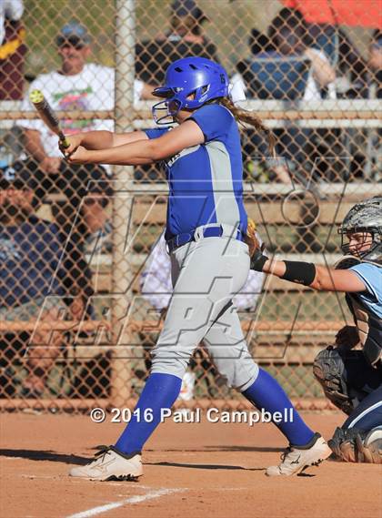 Thumbnail 3 in Chandler vs Cactus (Desert Mountain Softball Invitational) photogallery.