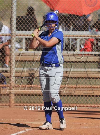 Thumbnail 2 in Chandler vs Cactus (Desert Mountain Softball Invitational) photogallery.