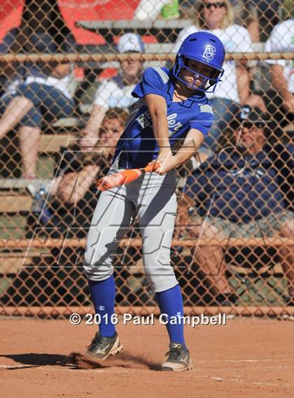 Thumbnail 3 in Chandler vs Cactus (Desert Mountain Softball Invitational) photogallery.