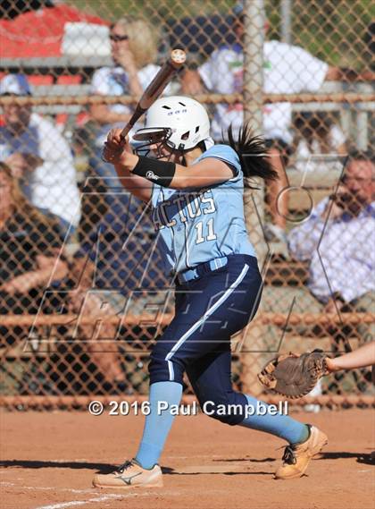 Thumbnail 1 in Chandler vs Cactus (Desert Mountain Softball Invitational) photogallery.
