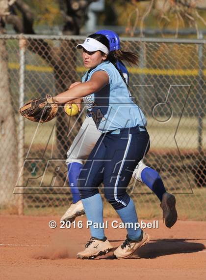 Thumbnail 3 in Chandler vs Cactus (Desert Mountain Softball Invitational) photogallery.