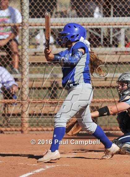Thumbnail 3 in Chandler vs Cactus (Desert Mountain Softball Invitational) photogallery.