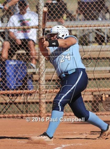 Thumbnail 3 in Chandler vs Cactus (Desert Mountain Softball Invitational) photogallery.