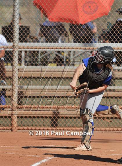 Thumbnail 1 in Chandler vs Cactus (Desert Mountain Softball Invitational) photogallery.