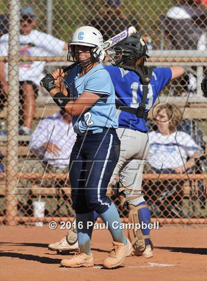 Thumbnail 1 in Chandler vs Cactus (Desert Mountain Softball Invitational) photogallery.