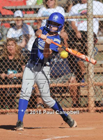 Thumbnail 3 in Chandler vs Cactus (Desert Mountain Softball Invitational) photogallery.