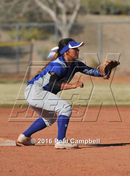 Thumbnail 2 in Chandler vs Cactus (Desert Mountain Softball Invitational) photogallery.