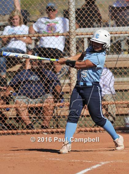 Thumbnail 1 in Chandler vs Cactus (Desert Mountain Softball Invitational) photogallery.