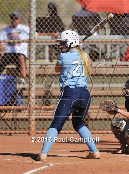 Thumbnail 1 in Chandler vs Cactus (Desert Mountain Softball Invitational) photogallery.