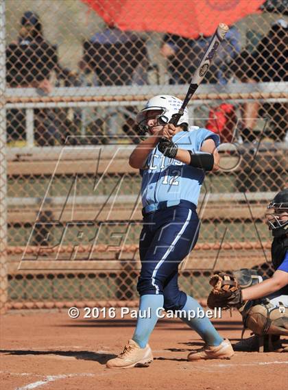 Thumbnail 1 in Chandler vs Cactus (Desert Mountain Softball Invitational) photogallery.