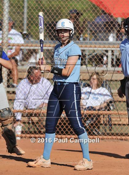 Thumbnail 1 in Chandler vs Cactus (Desert Mountain Softball Invitational) photogallery.