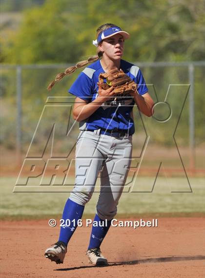 Thumbnail 3 in Chandler vs Cactus (Desert Mountain Softball Invitational) photogallery.