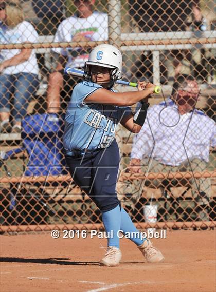 Thumbnail 1 in Chandler vs Cactus (Desert Mountain Softball Invitational) photogallery.