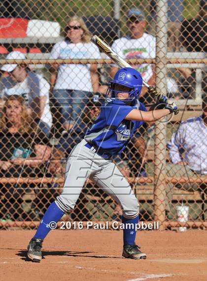 Thumbnail 1 in Chandler vs Cactus (Desert Mountain Softball Invitational) photogallery.