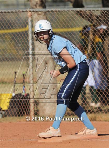 Thumbnail 2 in Chandler vs Cactus (Desert Mountain Softball Invitational) photogallery.