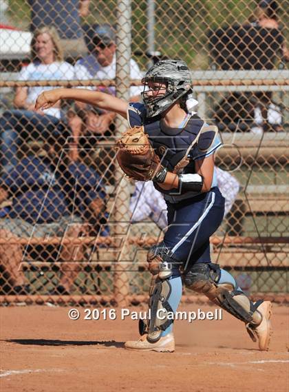 Thumbnail 1 in Chandler vs Cactus (Desert Mountain Softball Invitational) photogallery.