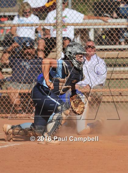 Thumbnail 1 in Chandler vs Cactus (Desert Mountain Softball Invitational) photogallery.