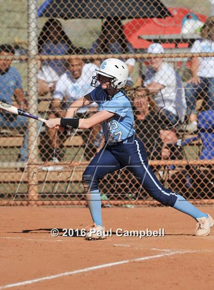 Thumbnail 1 in Chandler vs Cactus (Desert Mountain Softball Invitational) photogallery.