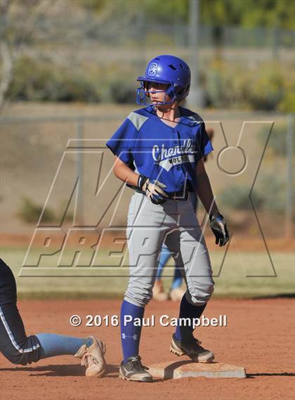 Thumbnail 3 in Chandler vs Cactus (Desert Mountain Softball Invitational) photogallery.