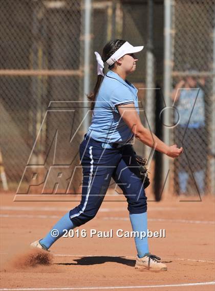 Thumbnail 1 in Chandler vs Cactus (Desert Mountain Softball Invitational) photogallery.