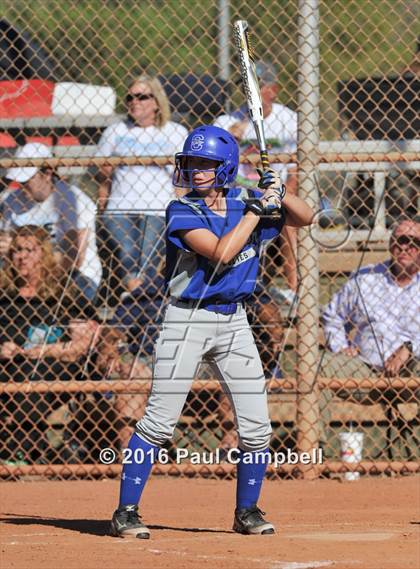 Thumbnail 3 in Chandler vs Cactus (Desert Mountain Softball Invitational) photogallery.