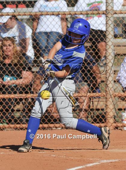 Thumbnail 3 in Chandler vs Cactus (Desert Mountain Softball Invitational) photogallery.