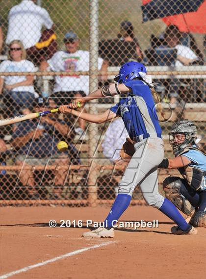 Thumbnail 2 in Chandler vs Cactus (Desert Mountain Softball Invitational) photogallery.