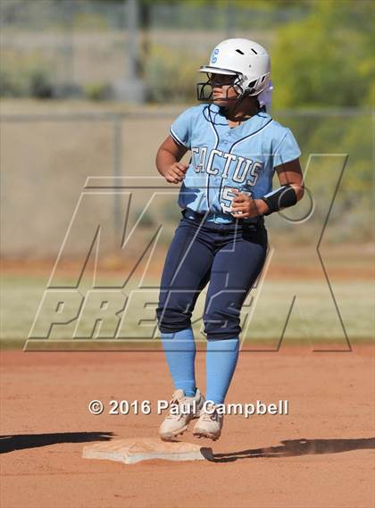Thumbnail 2 in Chandler vs Cactus (Desert Mountain Softball Invitational) photogallery.