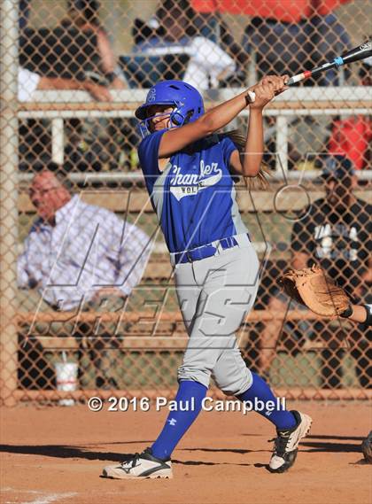 Thumbnail 1 in Chandler vs Cactus (Desert Mountain Softball Invitational) photogallery.