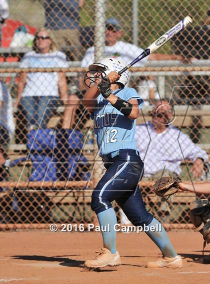 Thumbnail 2 in Chandler vs Cactus (Desert Mountain Softball Invitational) photogallery.