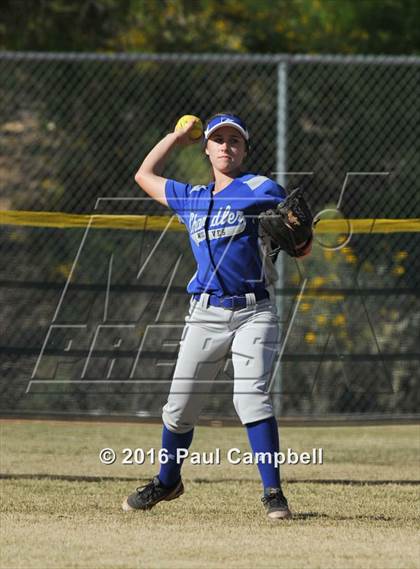 Thumbnail 3 in Chandler vs Cactus (Desert Mountain Softball Invitational) photogallery.
