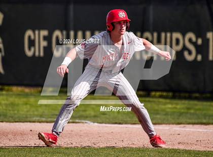 Thumbnail 1 in Mater Dei @ Damien (CIF SS DIV 1 Playoff) photogallery.