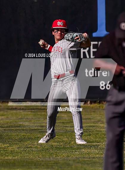 Thumbnail 1 in Mater Dei @ Damien (CIF SS DIV 1 Playoff) photogallery.