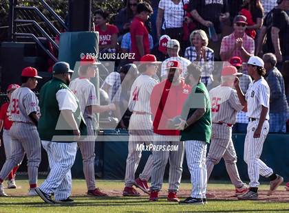 Thumbnail 1 in Mater Dei @ Damien (CIF SS DIV 1 Playoff) photogallery.