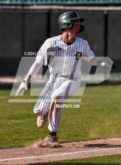 Thumbnail 2 in Mater Dei @ Damien (CIF SS DIV 1 Playoff) photogallery.