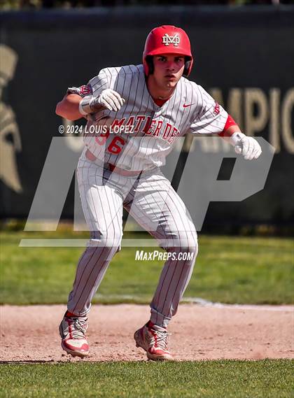 Thumbnail 1 in Mater Dei @ Damien (CIF SS DIV 1 Playoff) photogallery.