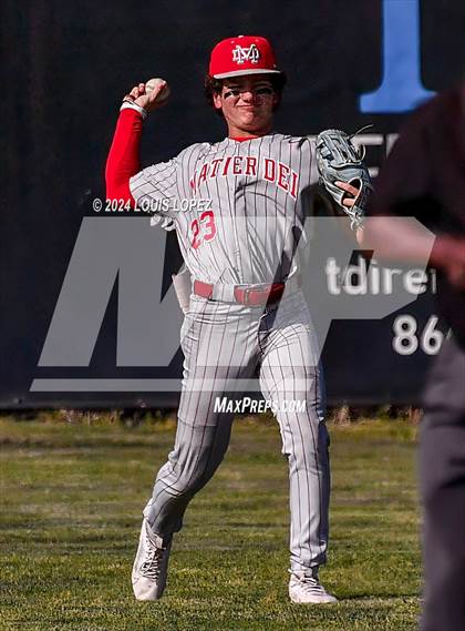 Thumbnail 2 in Mater Dei @ Damien (CIF SS DIV 1 Playoff) photogallery.