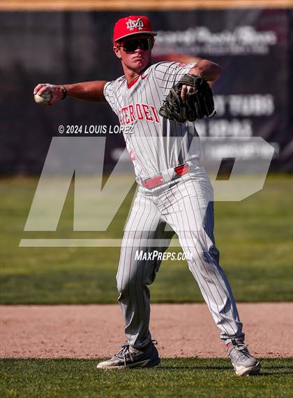 Thumbnail 1 in Mater Dei @ Damien (CIF SS DIV 1 Playoff) photogallery.