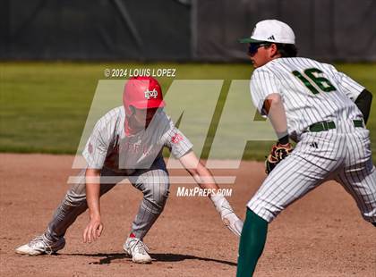 Thumbnail 1 in Mater Dei @ Damien (CIF SS DIV 1 Playoff) photogallery.