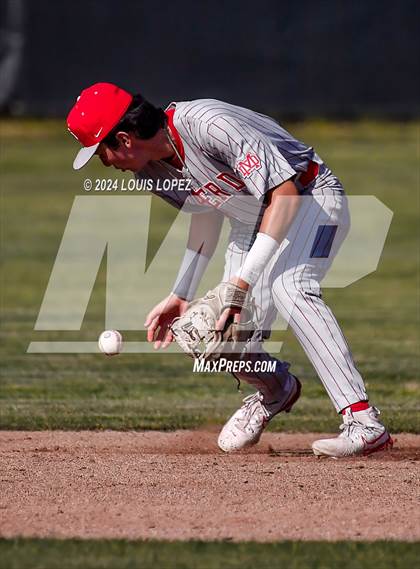 Thumbnail 2 in Mater Dei @ Damien (CIF SS DIV 1 Playoff) photogallery.