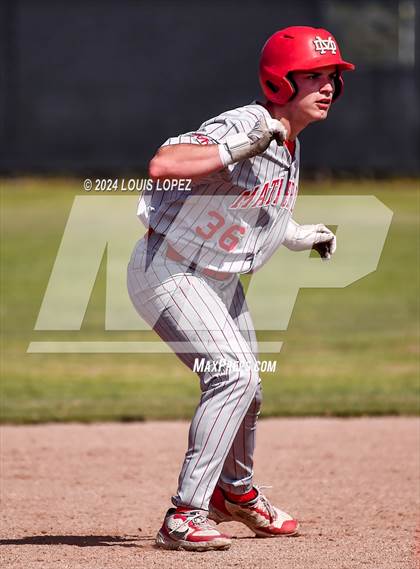 Thumbnail 3 in Mater Dei @ Damien (CIF SS DIV 1 Playoff) photogallery.